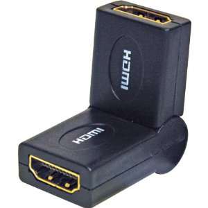  NEW 180 Degree Adjustable HDMI Female to Female Right 