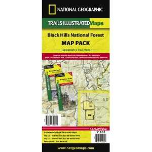  National Geographic Black Hills National Forest Map Pack 