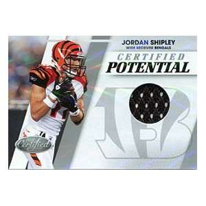  Jordan Shipley Unsigned 2010 Panini Certified Jersey Card 