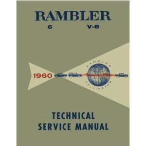  1960 AMC AMBASSADOR CLASSIC REBEL Service Repair Manual 