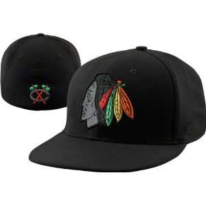  Chicago Blackhawks Black Let Your Feathers Fly Flat Brim 