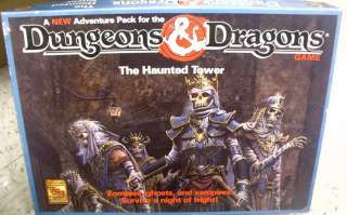 DUNGEONS & DRAGONS The Haunted Tower Adventure BOXED GAME TSR #1081 