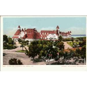  Reprint San Diego CA   Hotel Del Coronado 1900 1909