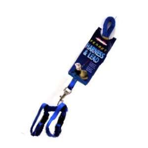  Ferret Lead and Harness Set Royal Blue