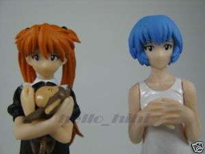 Evangelion Asuka Langley and Ayanami Rei cute Figure  