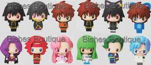 Code Geass fasteners figures straps set of 12 CHARA FORTUNE Lelouch 