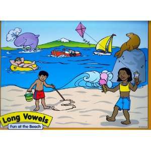  Long Vowels (Fun At the Beach) Game 