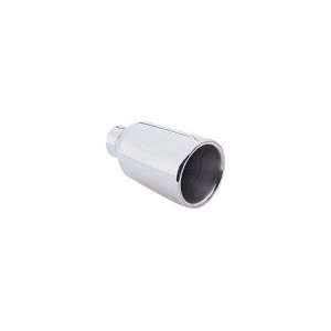    Pilot PM557 Stainless Steel Round Resonated Exhaust Tip Automotive