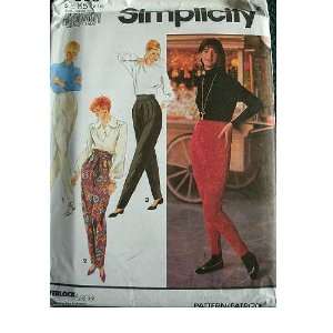  MISSES PLEATED OR SLIM FITTING PANTS SIZE 8 10 12 14 16 