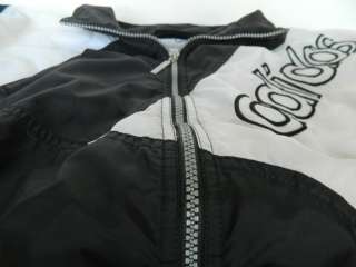 Adidas Superstar Windbreaker Jacket M VTG Retro Zip Up DMC Snapback 