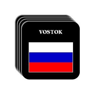  Russia   VOSTOK Set of 4 Mini Mousepad Coasters 