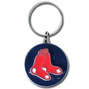  American Metal Zinc Team Logo Key Ring   Red Sox Sports 