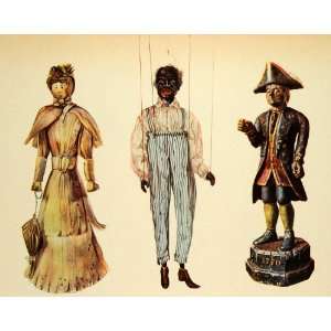   Admiral Marionette African American Lowry Voris   Original Color Print