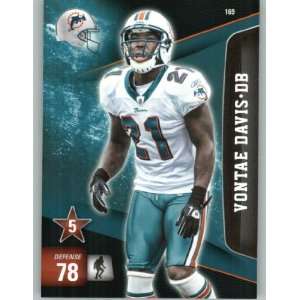  2011 Adrenalyn XL #169 Vontae Davis   Miami Dolphins 