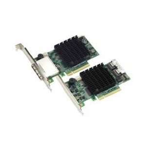   SATA 300 / SAS low profile   300 MBps   RAID 0, 1, 10, JBOD   PCI