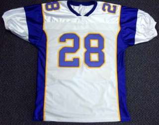 ADRIAN PETERSON AUTOGRAPHED SIGNED VIKINGS JERSEY JSA  