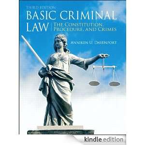 Basic Criminal Law Anniken U. Davenport  Kindle Store