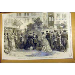  1869 Prince Princess Wales Egypt Stanton Viceroy Visit 