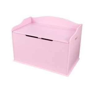  Toy Box   Austin Toy Box in Pink   KidKraft Furniture 