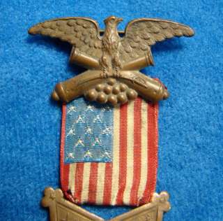 Authentic Civil War Union Veterans G.A.R. GAR Reunion Medal Badge No 