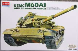 USMC M60A1 WITH RISE/PASSIVE ARMOR 1/35 Academy 1349  