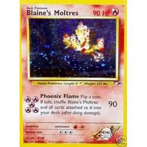  Blaines Moltres 1/132 Gym Heroes Rare Toys & Games