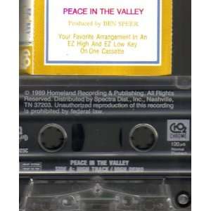 Peace In The Valley (Learn A Song Accompaniment Tape) High & Low Voice 