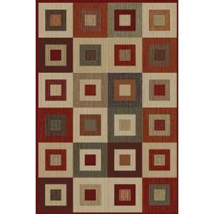  Tayse Festival Collection 8750 Red   2 7 x 7 3