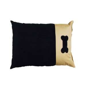  Happy Tails Designer Corduroy Pillow Pet Bed, Navy Pet 