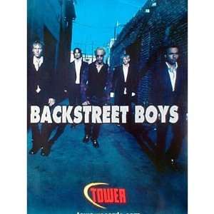  Backstreet Boys Tower Records promo POSTER Nick Carter 