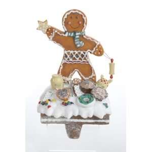  7.5 Gingerbread Kisses Cookie Boy Christmas Stocking 