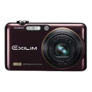  Casio Exilim Ex fc150 High Speed Slim Camera Red with 10.1 