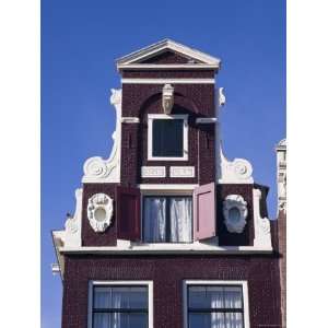  Holland, Amsterdam, Traditional Gabled Houses Premium 