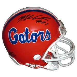  Wright Autographed Florida Gators Mini Helmet   Autographed College 