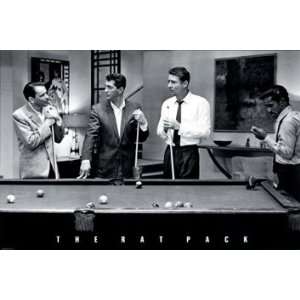  The Rat Pack Pool Poster
