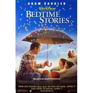 Bedtime Stories Movie Poster 27 X 40 (Approx.)