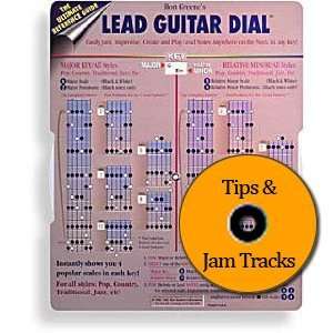 Lead Guitar Dial & CD   Solo Notes / Scales for Playing Songs in Each 