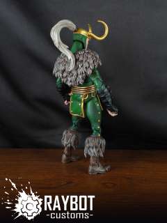   Loki custom action figure by Raybot Customs   Wal Mart Thor 6  
