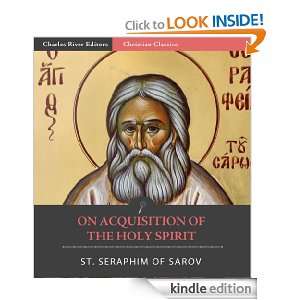 Eastern Orthodox Classics On Acquisition of the Holy Spirit 