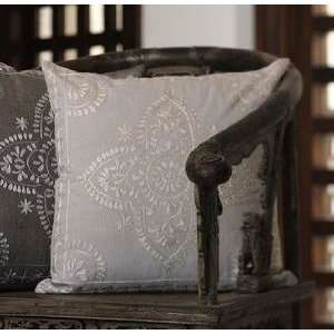  Set of 2 Decorative Throw Pillows Ari Embroidery Light 