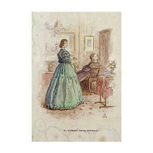 Mrs. Gresham and Miss Dunstable by John everett Millais 