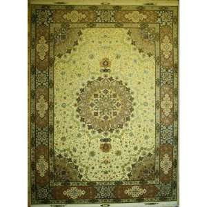  9x13 Hand Knotted Tabriz Persian Rug   911x132