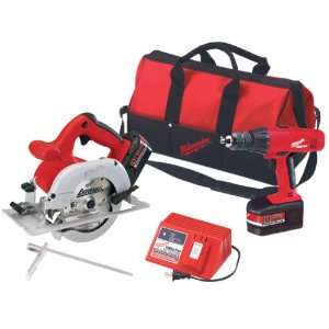  Milwaukee 6310 26 18 Volt Circular Saw/Driver Drill Combo 