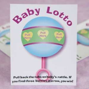  Baby Lotto   Baby Shower Game   24 cards Toys & Games