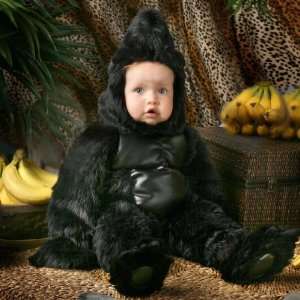 Lets Party By Time AD Inc. Gorilla Deluxe Toddler Costume 