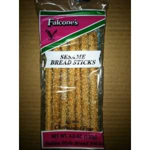 Falcones Sesame Breadsticks Grocery & Gourmet Food