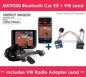 Parrot MKi9200 Bluetooth Car Kit + Volkswagen SOT 976FB  