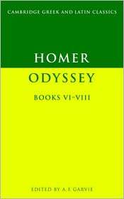 Homer Odyssey, Books VI VIII, (0521338409), Homer, Textbooks   Barnes 