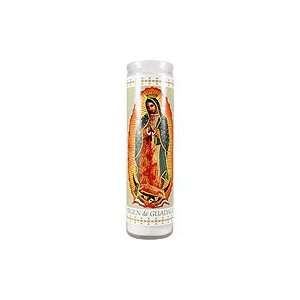 Virgen de Guadalupe Candle   1 candle Health & Personal 
