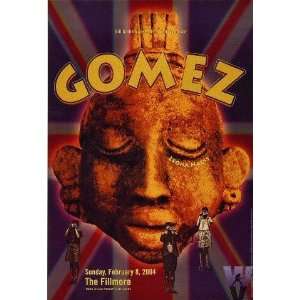  Gomez Fillmore 2004 Concert Poster F608